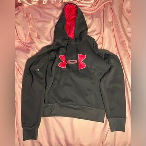 Under Armour Hoodie with pink Logo